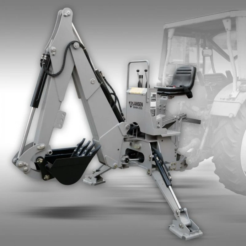 Jansen BHM-225 Graafmachine Incl.400mm Graafbak