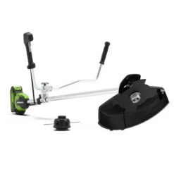 Greenworks 40 Volt Accu Trimmer En Bosmaaier Met 2x2.0Ah Accuen Lader