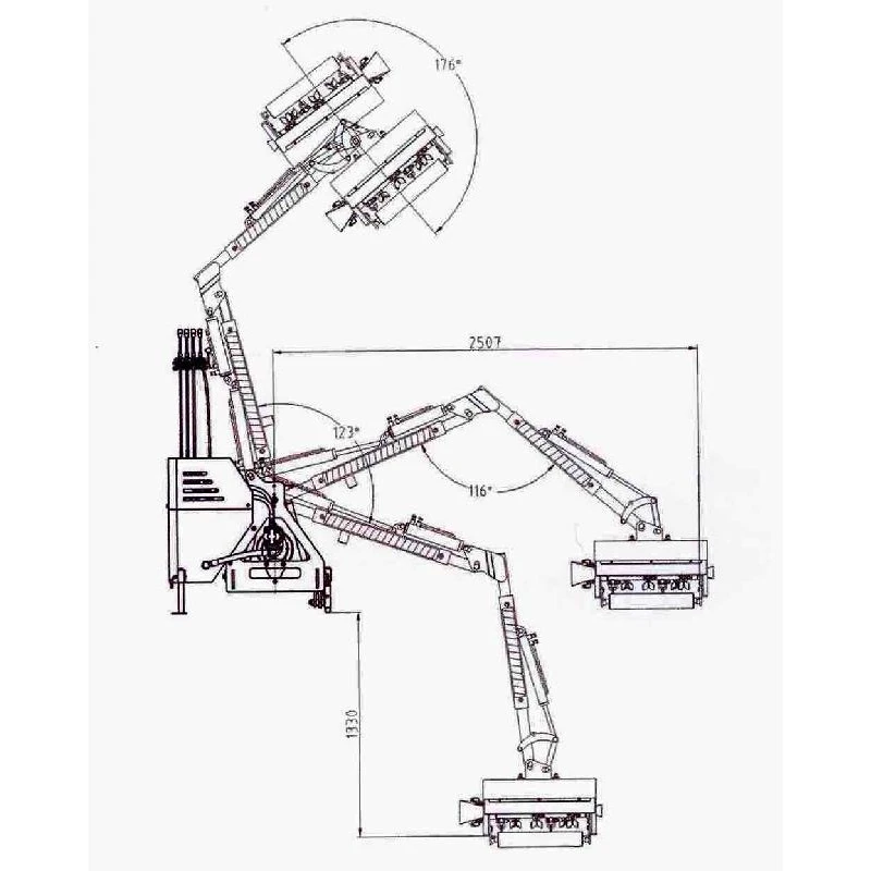 Boxer Arm Maaier AM60 - Afbeelding 2