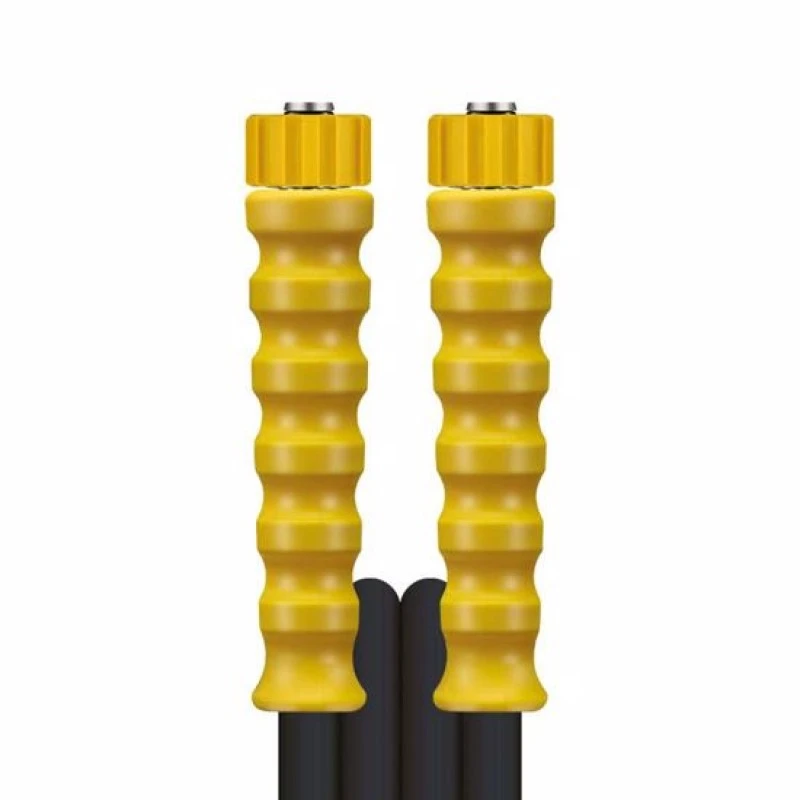 Hogedrukslang 15 Mtr M22 Aansluiting Zwart